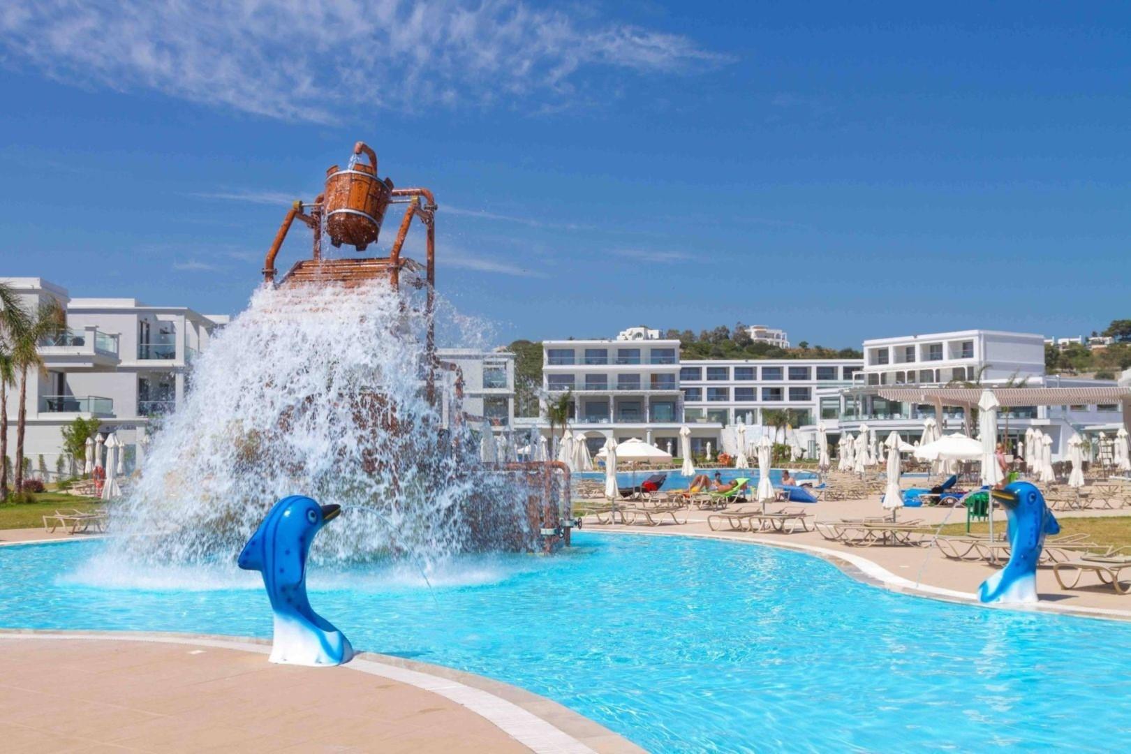 Asterias Beach Resort Afándu Kültér fotó