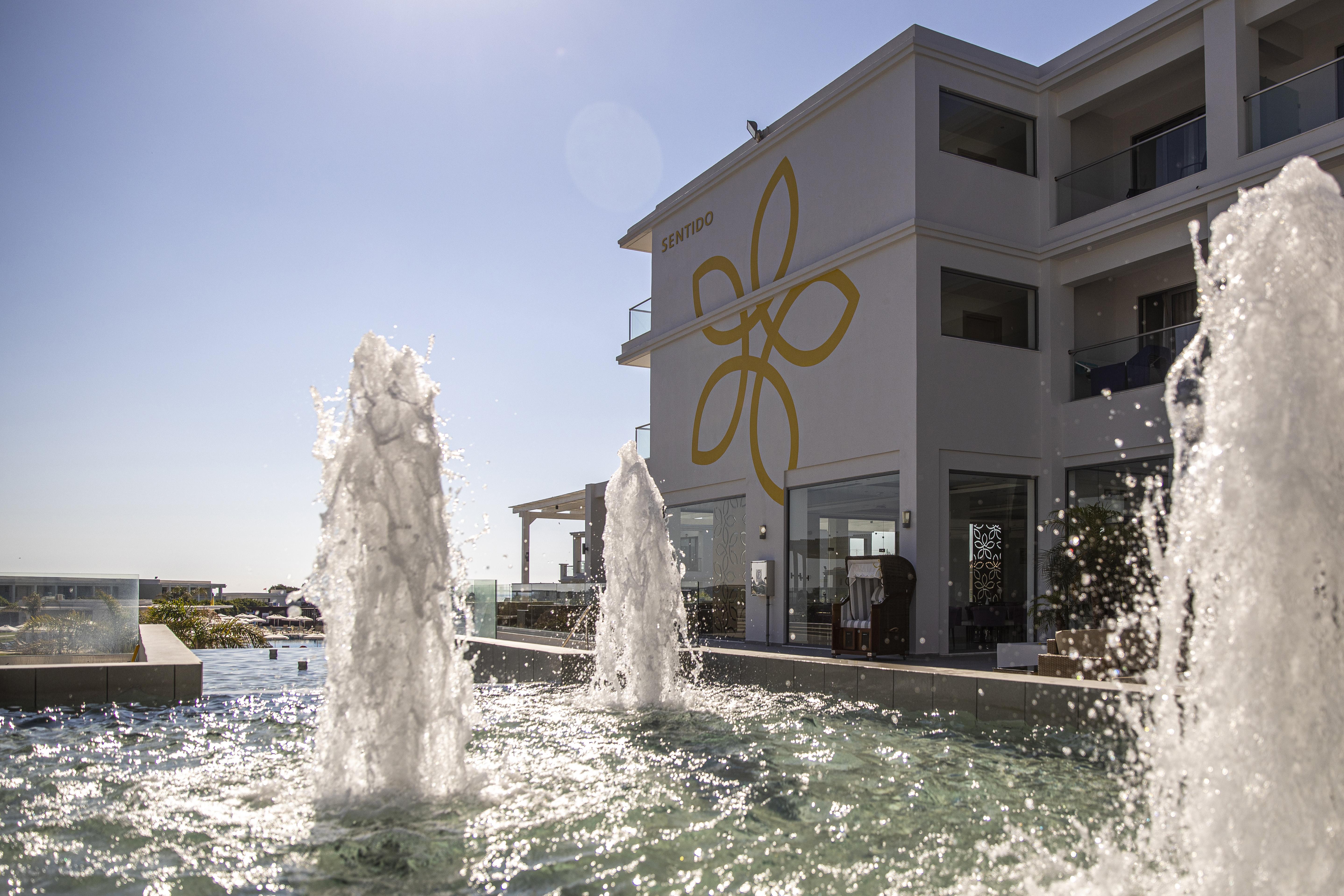 Asterias Beach Resort Afándu Kültér fotó